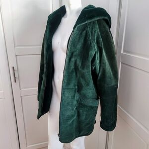 Vintage REVERSIBLE Suede & Faux Fur Jacket.